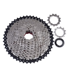 Кассета SUNSHINE MTB. 11 скоростей. 11-46T. HR11-46. никелиров. ALU паук. 560 г /уп 20/