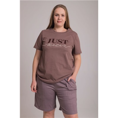 Пижама футболка и шорты М325294Пк