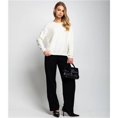 Джемпер #КТ20802, кремовый