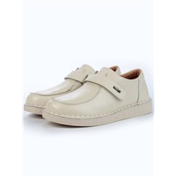 01-D7581-2 BEIGE Ботинки демисезонные женские (натуральная кожа)