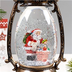 Светильник настольный новогодний 26/34 см / NG206-23 /уп 12/ музыкальный