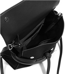 Женская сумка, замша, MIRONPAN  520607 Черный