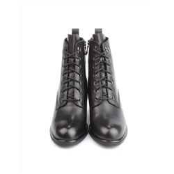 04-M3-2274 BLACK Ботинки зимние женские (натуральная кожа, натуральный мех)