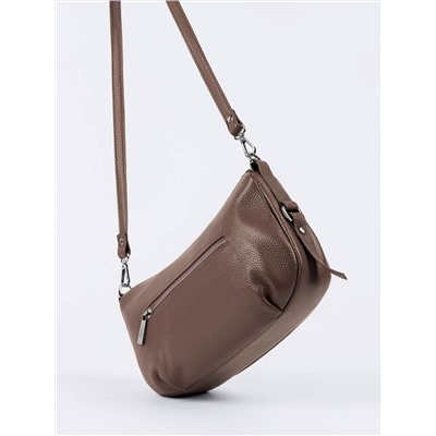 Женская кожаная сумка Richet 3229LN 879 Коричневый