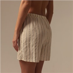 Шорты домашние женские SL HOME Linen, белые