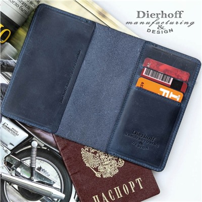 Мужская кожаная обложка Dierhoff Д 6010-902