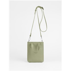 Женская кожаная сумка Richet 3261LN 978 Зеленый