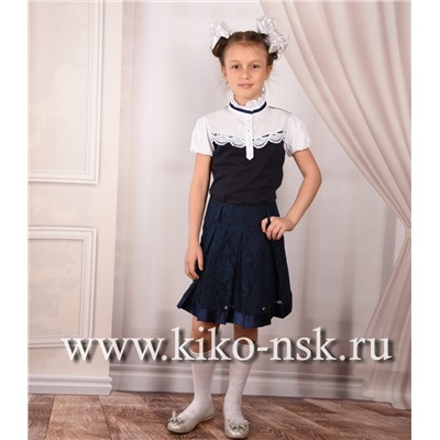 5897 Юбка кружевная пышная