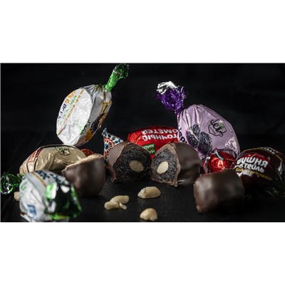 Конфеты Ассорти глазированные 1уп*1кг