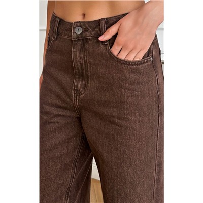 Джинсы жен. P222-0134-1 brown