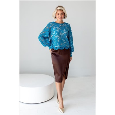 Блузка РБ-1147 морская волна