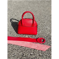 Ab.Zapatos PELLE Peque (550) rojo+Ab.Z cinturón 130 napa rojo АКЦИЯ
