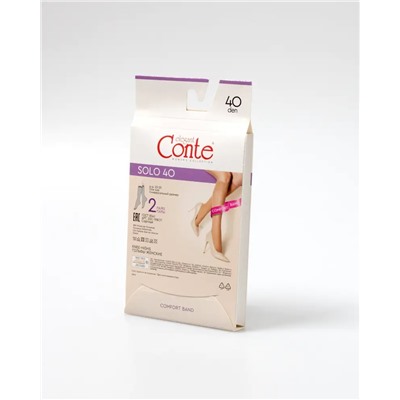 CONTE SOLO 40 (2 пары) Гольфы женские