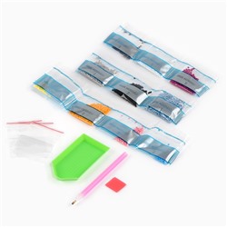 Термостакан детский, с вставкой из алмазной мозаики «Котик», 450 мл