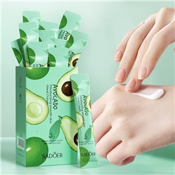 Набор кремов для рук с Авокадо Sadoer, 20 стиков по 4 мл.