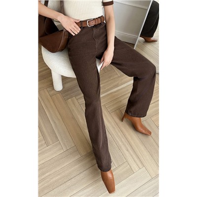 Джинсы жен. P222-0134-1 brown