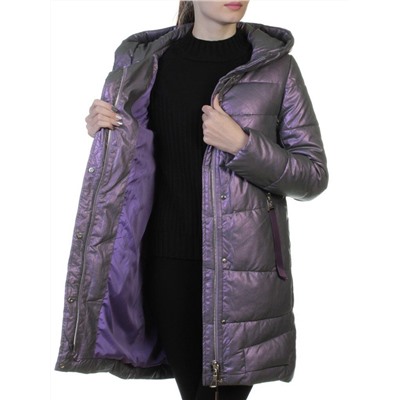 01 VIOLET Пальто женское зимнее (био-пух)