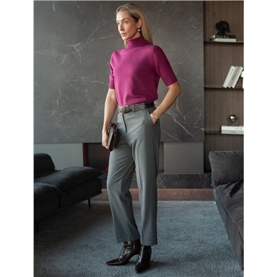 Джемпер тонкой вязки из хлопка с нейлоном