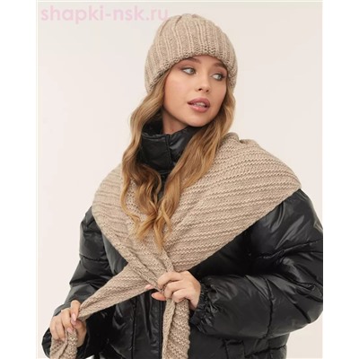 LS 57 PL 57 Комплект женский флис (колпак+косынка) (56-58)