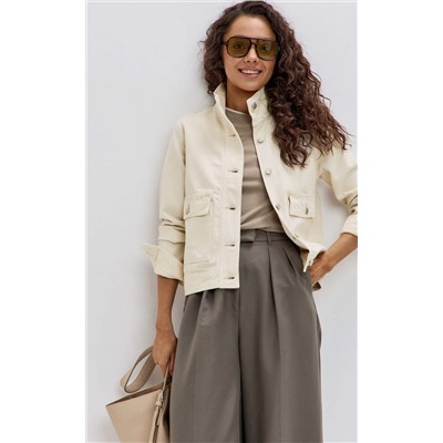 Куртка джинс P612-1254 milk