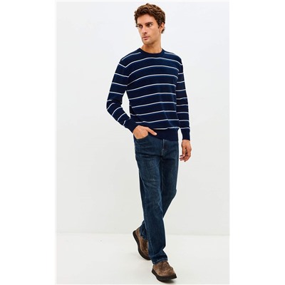 Джинсы муж. F521-0156R dark blue