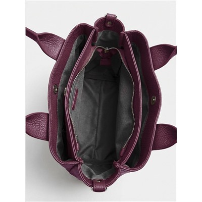 Женская кожаная сумка Richet 3101LN 806 Бордовый