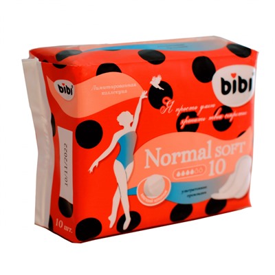 Прокладки "BIBI" Normal Soft,  5 капель, 9 шт.