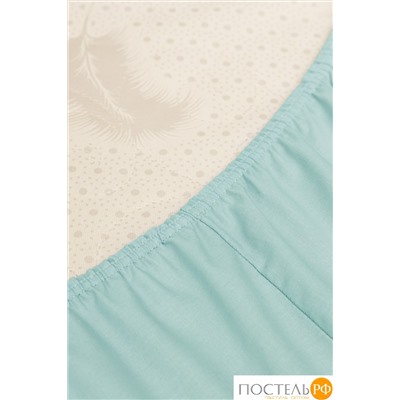 DOME НЕСТОРА Простыня на резинке 160х200х25, 1 пр, хл.