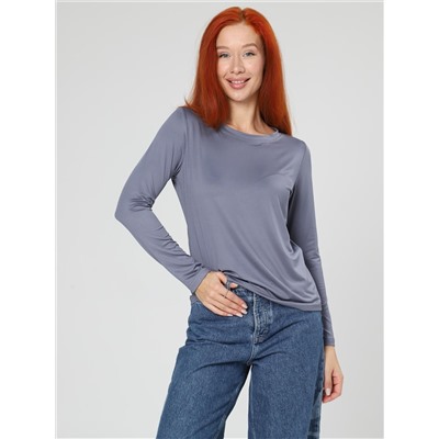 Энкар - лонгслив серый