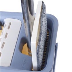 Ведро с вертикальным отжимом и шваброй Моп / S2-2 /уп 24/ бежевый/2 насадки