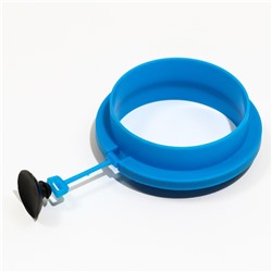 Кормушка для рыб плавающая, d=10 см, круглая, пластик