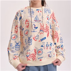 GFN3371/1 толстовка для девочек (1 шт в кор.)