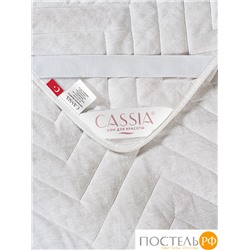 CASSIA КЛАУД СОФТ Стеганый Hамат-к 90х200, 1пр,хлопок-тик/микроволокно