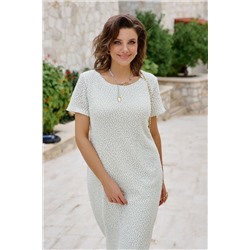 Платье Vittoria Queen 28693пл молочно-салатовый