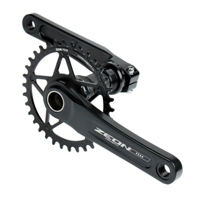 Система шатунов ZEON PEAK, звёзда алюминиевая 34T, Direct Mount, Narrow Wide, шатуны 170 мм, кованый алюминий 6061-T6, вес системы 660 г