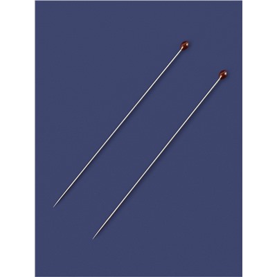 Булавки портновские TEIRA, 40 мм, d=0.45 мм, 50 шт., стальные