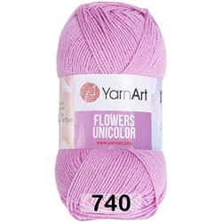 Пряжа Yarnart Flowers Unicolor