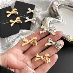 Мини-заколки Бантики, набор 5 штук (2,5 см.)