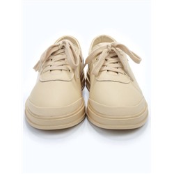 03-PDXL 95-3 BEIGE Полуботинки спортивные женские (натуральная кожа)