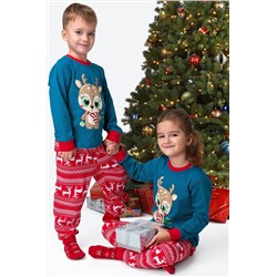 Детская новогодняя пижама Happyfox