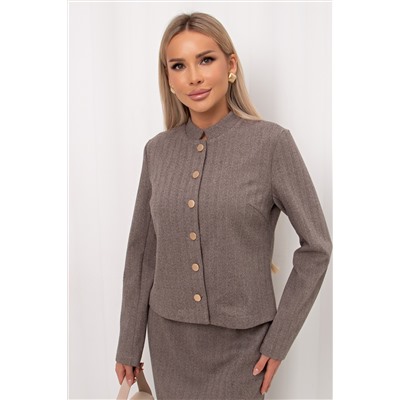 Жакет укороченный с длинными рукавами Агнес №1