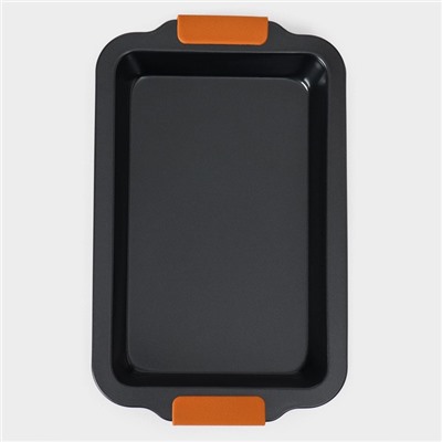 Противень для выпечки Magistro French Bakery, 37.5×23×4.7 см, антипригарное покрытие