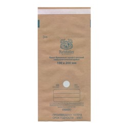 Kristaller Крафт-пакеты для стерилизации 100 х 200, 100 шт.
