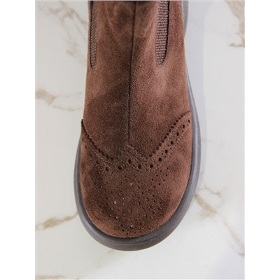 Челси ED'ART 332.927'br. Коричневая замша