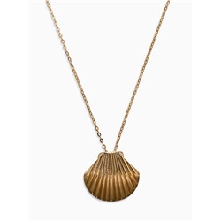 Кулон «Ракушка вонголе», 50 см, цвет золото