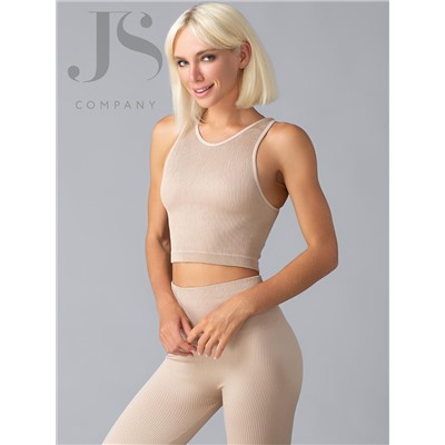 Топ HALTER TOP RIB