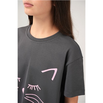 Хлопковая пижама для девочки Happyfox