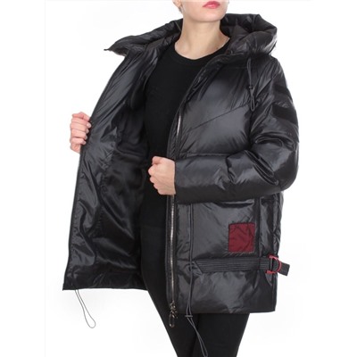8912 BLACK Куртка зимняя женская CORUSKY (200 гр. холлофайбера)