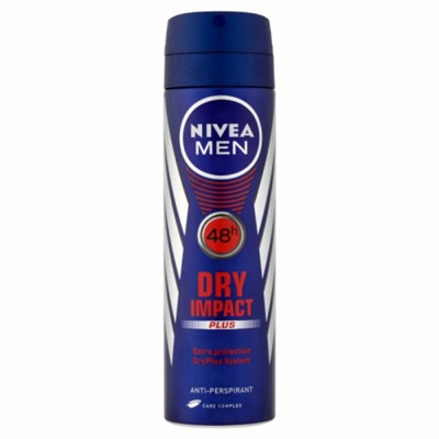 Nivea Deo спрей муж (81602) DRY Impact  150 мл