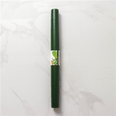 Дорожка на стол «Лист», 106×46 см, зелёная